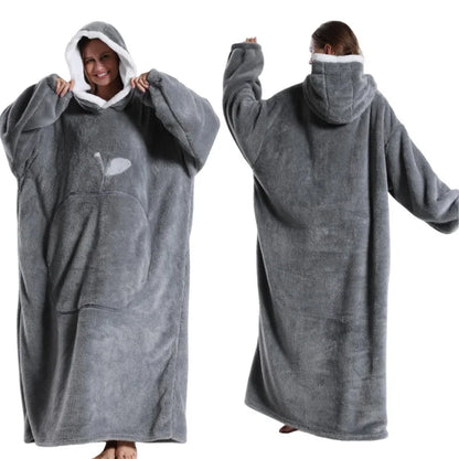 Oversized Sweatshirt Blanket for Women Mens