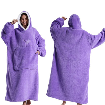 Oversized Sweatshirt Blanket for Women Mens